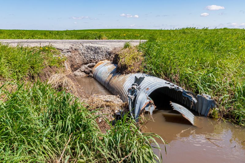 Final Inspection of Culvert