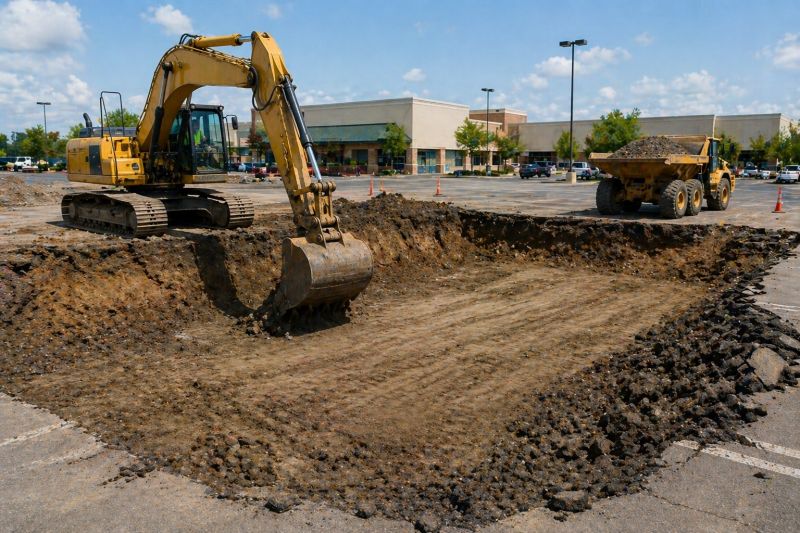 Parking Lot Gravel Repair in Davis County, UT